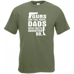 A fegyverek nem ölnek - Angol férfi rövid ujjú póló