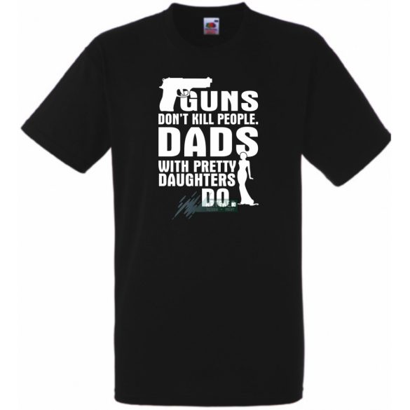 A fegyverek nem ölnek - Angol férfi rövid ujjú póló