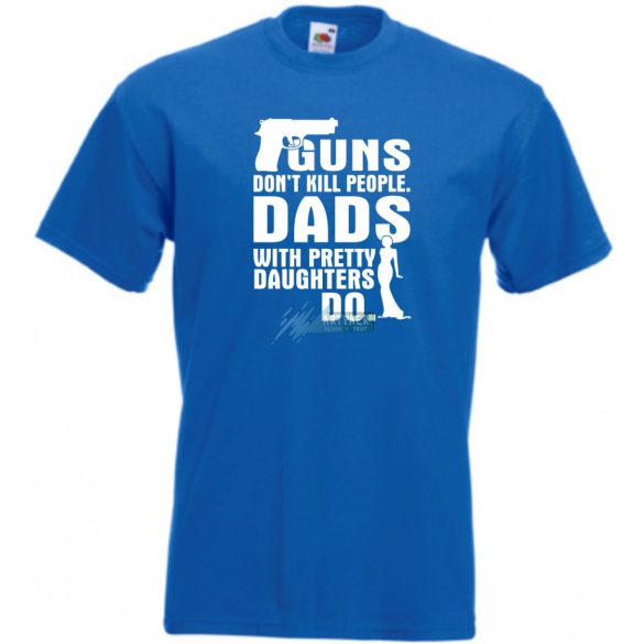 A fegyverek nem ölnek - Angol férfi rövid ujjú póló