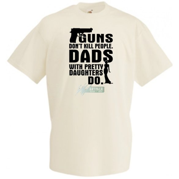 A fegyverek nem ölnek - Angol férfi rövid ujjú póló