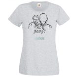 Sketch Daft Punk minima női rövid ujjú póló