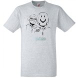 Sketch Daft Punk minima -B férfi rövid ujjú póló