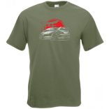 Auto fan Honda Civic férfi rövid ujjú póló