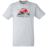 Auto fan Honda Civic férfi rövid ujjú póló