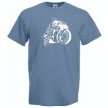 Motor fan Suzuki GSXR férfi rövid ujjú póló