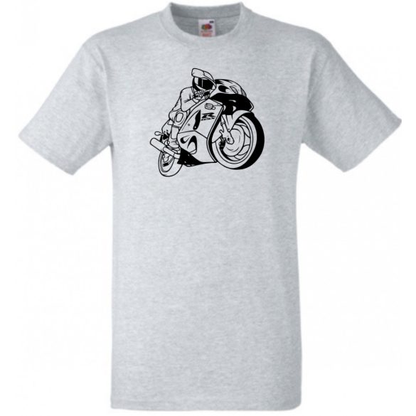 Motor fan Suzuki GSXR férfi rövid ujjú póló