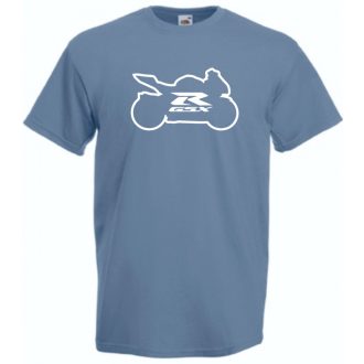 Motor fan Suzuki GSXR férfi rövid ujjú póló