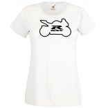 Motor fan Suzuki GSXR női rövid ujjú póló