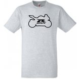 Motor fan Suzuki GSXR férfi rövid ujjú póló