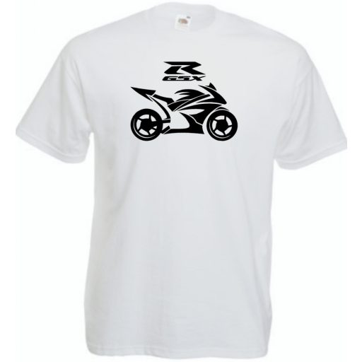 Motor fan Suzuki GSXR férfi rövid ujjú póló