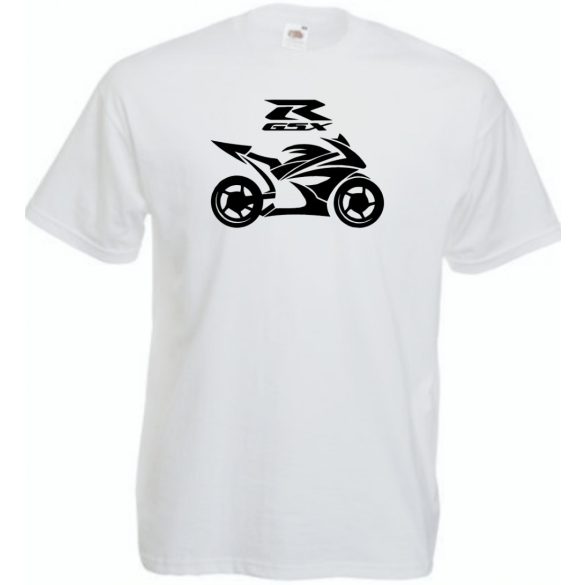 Motor fan Suzuki GSXR férfi rövid ujjú póló