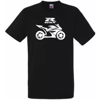 Motor fan Suzuki GSXR férfi rövid ujjú póló