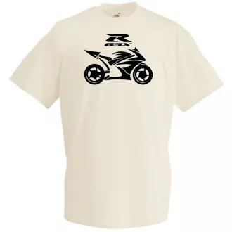 Motor fan Suzuki GSXR férfi rövid ujjú póló