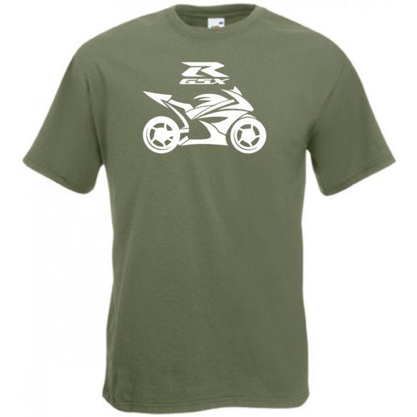 Motor fan Suzuki GSXR férfi rövid ujjú póló