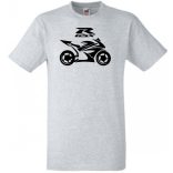 Motor fan Suzuki GSXR férfi rövid ujjú póló
