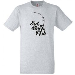 Eat Sleep Fish -B gyerek rövid ujjú póló
