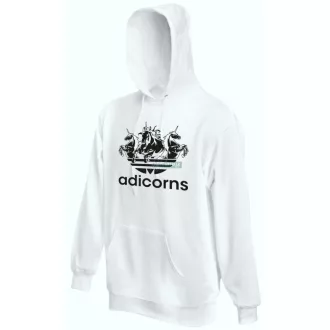 UniKornis - Adicorns kapucnis férfi pulóver