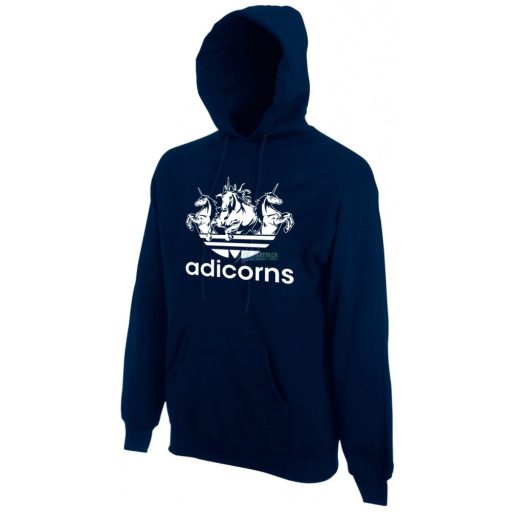 UniKornis - Adicorns kapucnis férfi pulóver