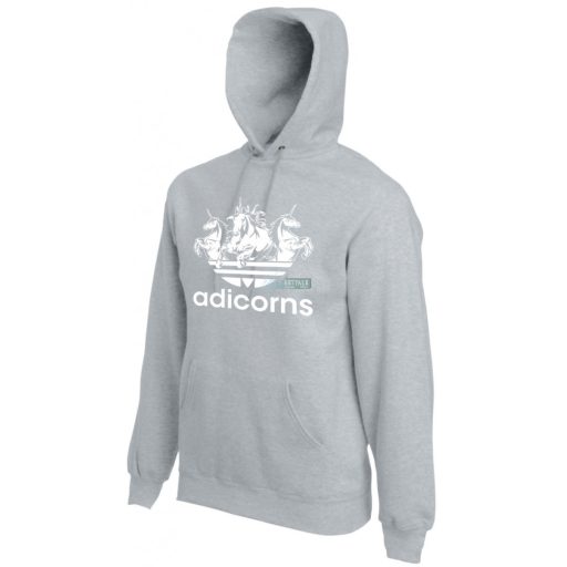 UniKornis - Adicorns kapucnis férfi pulóver