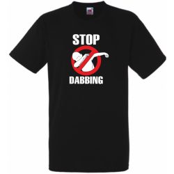 Stop Dabbing Dance férfi rövid ujjú póló