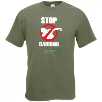 Stop Dabbing Dance férfi rövid ujjú póló