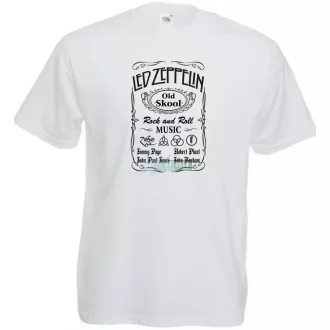 Retro Led Zeppelin férfi rövid ujjú póló