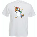 Táncoló Unicornis gyerek rövid ujjú póló