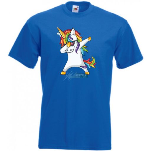 Táncoló Unicornis gyerek rövid ujjú póló