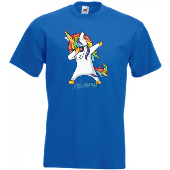 Táncoló Unicornis gyerek rövid ujjú póló