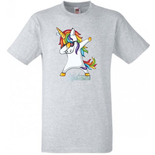 Táncoló Unicornis gyerek rövid ujjú póló