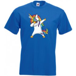 Táncoló Unicornis férfi rövid ujjú póló