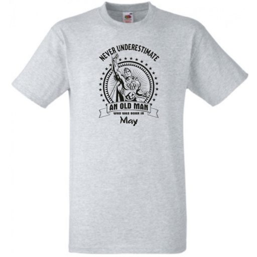 Old Man - Soha ne becsüljük alá - Május - angol férfi rövid ujjú póló