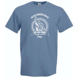   Old Man - Soha ne becsüljük alá - Július - angol férfi rövid ujjú póló