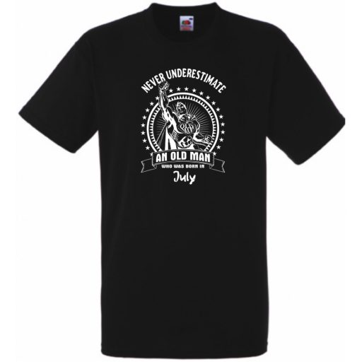 Old Man - Soha ne becsüljük alá - Július - angol férfi rövid ujjú póló