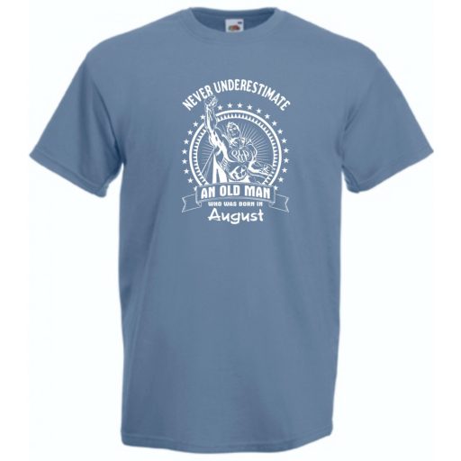 Old Man - Soha ne becsüljük alá - Augusztus - angol férfi rövid ujjú póló