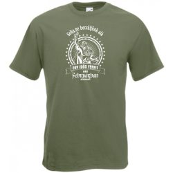   Old Man - Soha ne becsüljük alá - Február férfi rövid ujjú póló