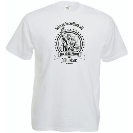 Old Man - Soha ne becsüljük alá - Július férfi rövid ujjú póló