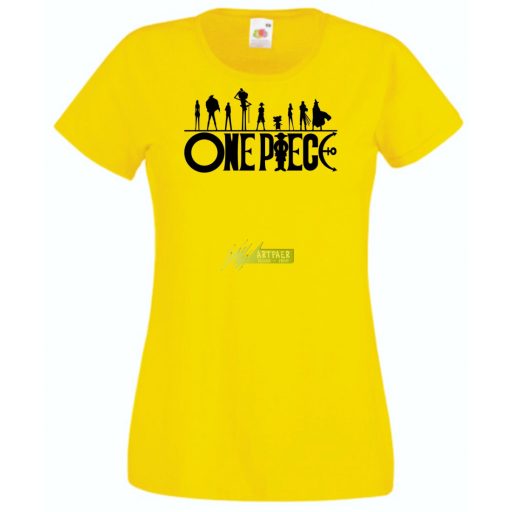 Anime One Piece női rövid ujjú póló