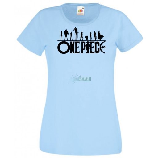 Anime One Piece női rövid ujjú póló