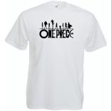 Anime One Piece férfi rövid ujjú póló