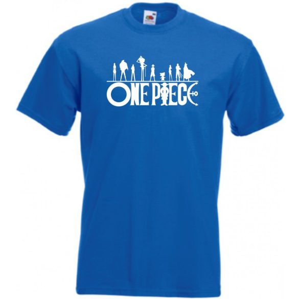 Anime One Piece férfi rövid ujjú póló