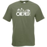 Anime One Piece férfi rövid ujjú póló
