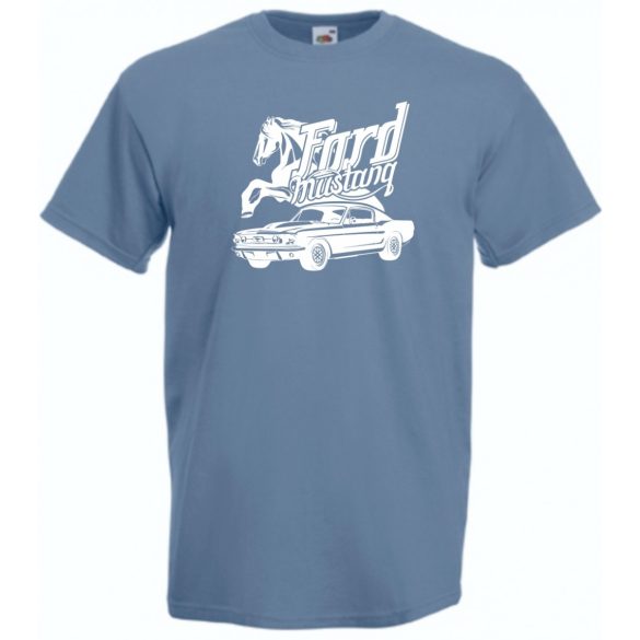 Auto fan Ford Mustang férfi rövid ujjú póló