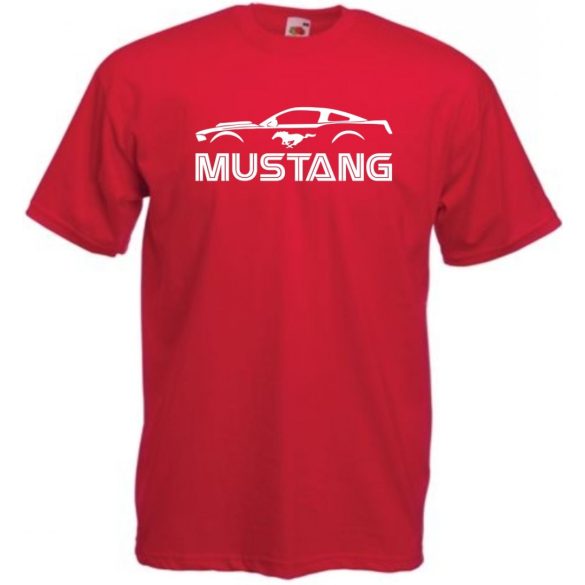 Auto fan Ford Mustang férfi rövid ujjú póló