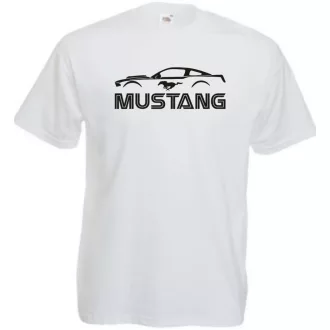 Auto fan Ford Mustang férfi rövid ujjú póló