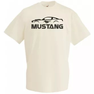 Auto fan Ford Mustang férfi rövid ujjú póló