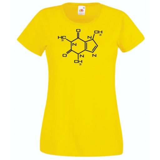 Coffee model női rövid ujjú póló