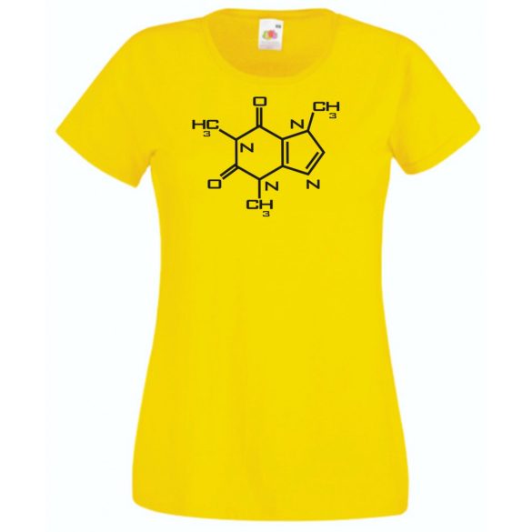 Coffee model női rövid ujjú póló