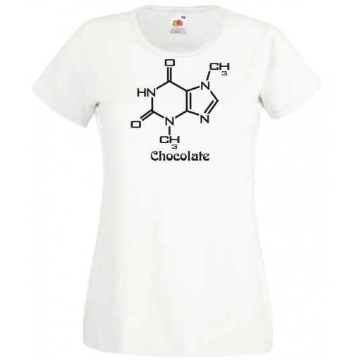 Csokoládé model női rövid ujjú póló