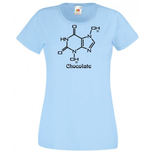 Csokoládé model női rövid ujjú póló